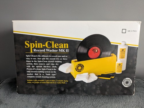 Spin clean record - spin, vinyl