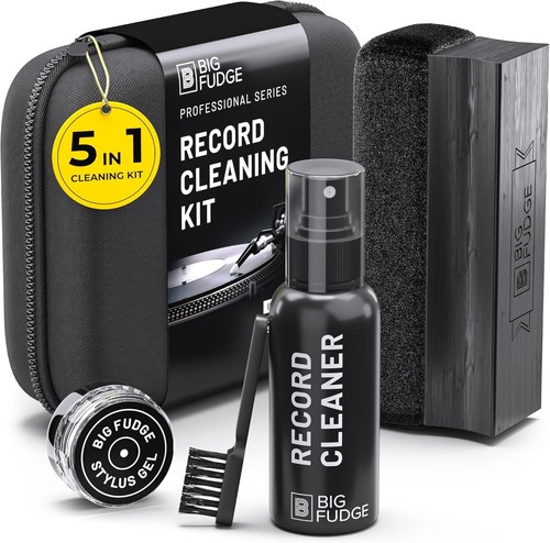 Vinyl record cleaning - kit,