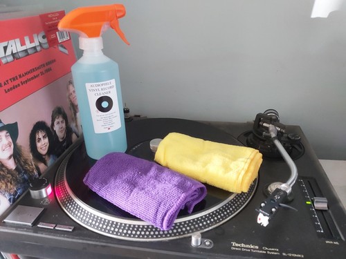 Vinyl record cleaning fluid - vinyl,