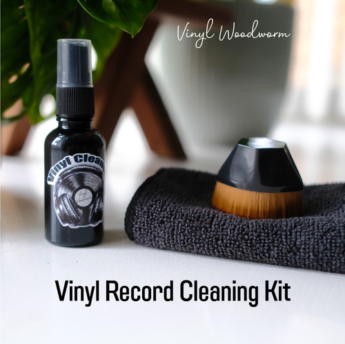 Vinyl record cleaning kit - cleaning,
