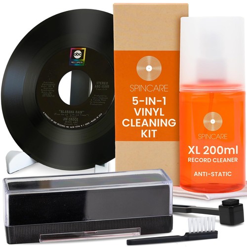 Vinyl record cleaning - record,