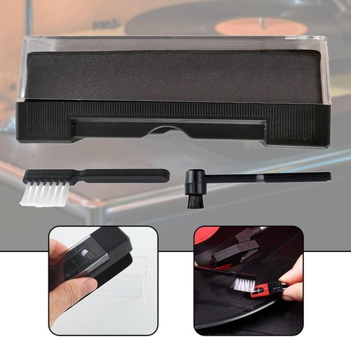 Vinyl record cleaning - kit, for